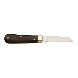 3 1/2" Lambfoot - 71mm Blade - Ebony Handle