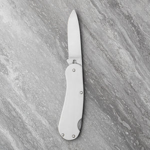 Locking Drop Point - 60mm Blade - Stainless Steel
