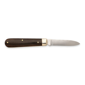 Spearpoint - 71mm Blade - Ebony Handle