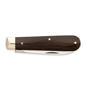 Spearpoint - 71mm Blade - Ebony Handle