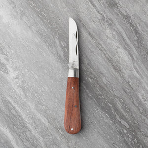 Twin Blade Lambfoot & Pen - Hardwood Handle