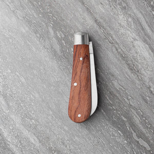 Twin Blade Lambfoot & Pen - Hardwood Handle