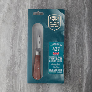 Twin Blade Lambfoot & Pen - Hardwood Handle