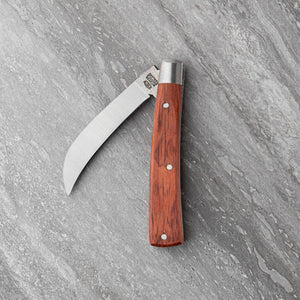 Peach Pruner - 70mm Blade - Hardwood Handle