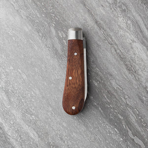 Twin Blade Spearpoint & Pen - Hardwood Handle