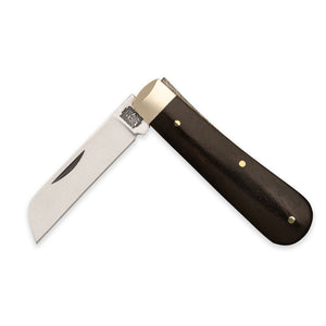Sheepfoot - 71mm Blade - Ebony Handle