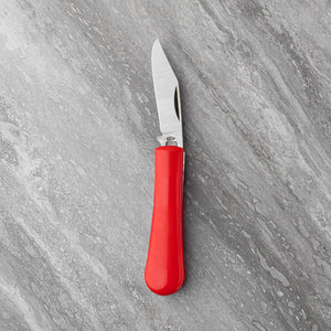 Clip Point - 55mm Blade - Hi-Vis Resin Handle