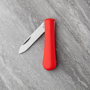 Spearpoint - 60mm Blade - Hi-Vis Resin Handle