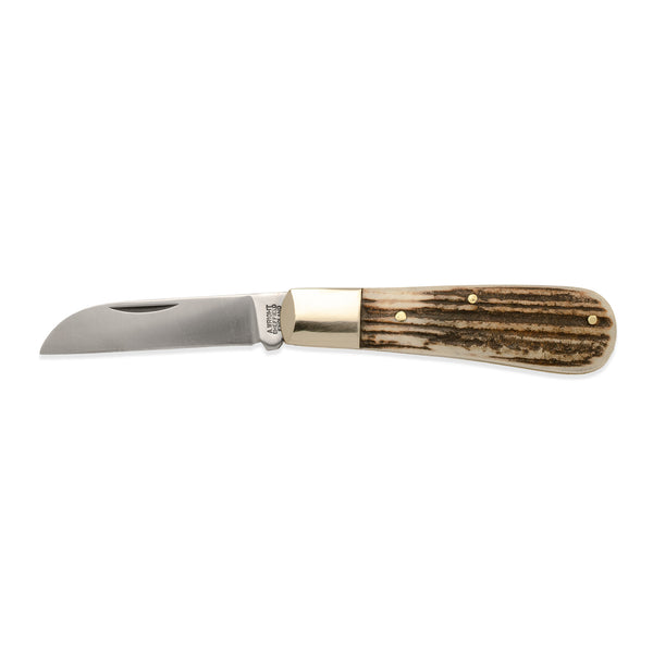 Barlow Tackler - 70mm Blade - Stag Antler Handle