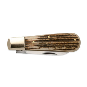 Barlow Tackler - 70mm Blade - Stag Antler Handle
