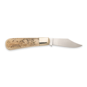 Barlow Clip Point - 70mm Blade - Stag Antler Handle
