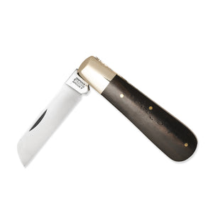 Barlow Sheepfoot - 70mm Blade - Ebony Handle