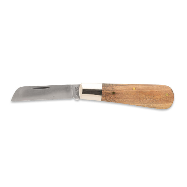 Barlow Sheepfoot - 70mm Blade -  Olive Wood Handle
