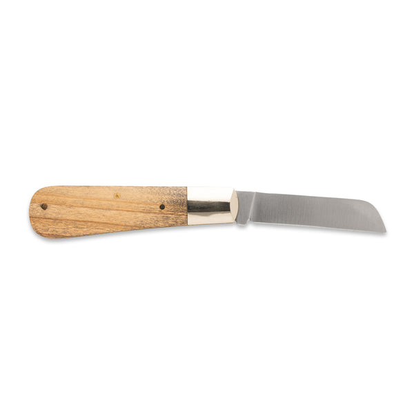 Barlow Sheepfoot - 70mm Blade -  Olive Wood Handle