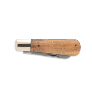 Barlow Sheepfoot - 70mm Blade -  Olive Wood Handle