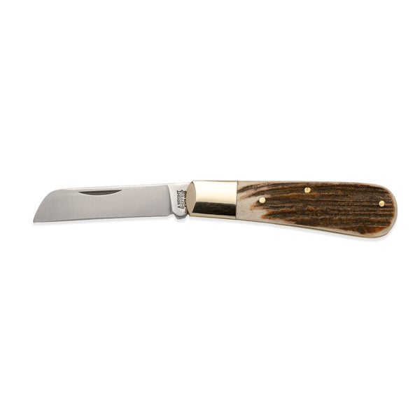 Barlow Sheepfoot - 70mm Blade - Stag Antler Handle