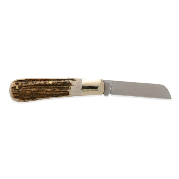 Barlow Sheepfoot - 70mm Blade - Stag Antler Handle