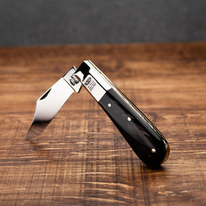 Barlow - 55mm Blade - Buffalo Horn Handle with Traditional Workback
