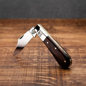 Barlow - 55mm Blade - Desert Ironwood Handle with Traditional Workback