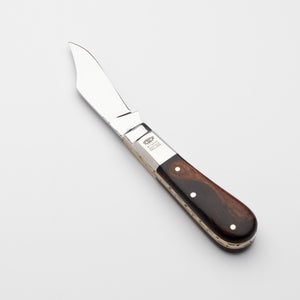 Barlow - 55mm Blade - Desert Ironwood Handle with Traditional Workback
