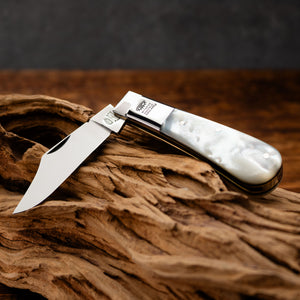 Barlow - 55mm Blade - Mother of Pearl Handle