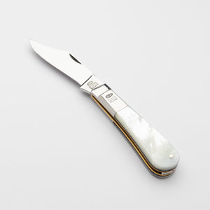 Barlow - 55mm Blade - Mother of Pearl Handle with Traditional Workback