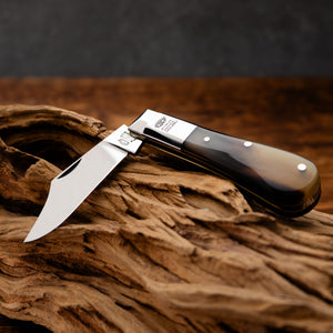Barlow - 55mm Blade - Ox Horn Handle