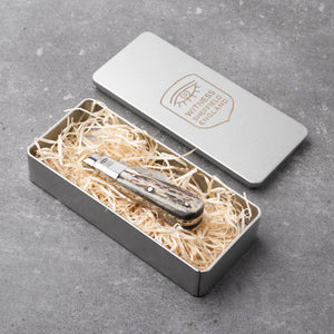 Barlow - 55mm Blade - Stag Antler Handle with Traditional Workback