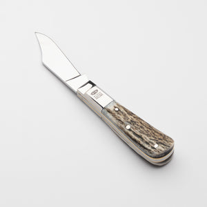 Barlow - 55mm Blade - Stag Antler Handle