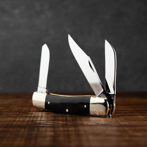 Stockman - Triple Blade - Buffalo Horn Handle