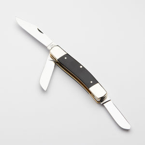 Stockman - Triple Blade - Buffalo Horn Handle