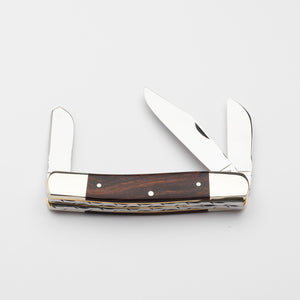 Stockman - Triple Blade - Desert Ironwood Handle with Traditional Workback