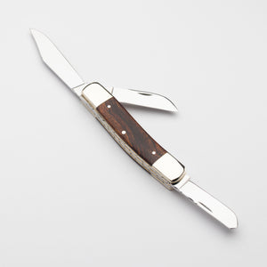 Stockman - Triple Blade - Desert Ironwood Handle with Traditional Workback