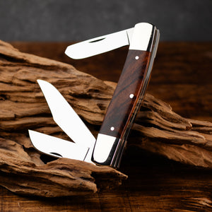 Stockman - Triple Blade - Desert Ironwood Handle