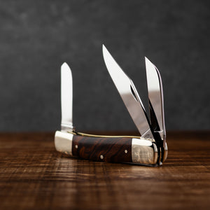 Stockman - Triple Blade - Desert Ironwood Handle