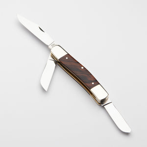 Stockman - Triple Blade - Desert Ironwood Handle