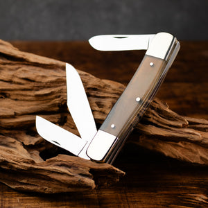 Stockman - Triple Blade - Ox Horn Handle