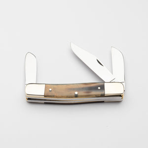 Stockman - Triple Blade - Ox Horn Handle