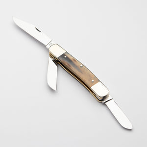 Stockman - Triple Blade - Ox Horn Handle