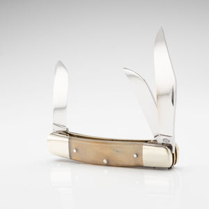 Stockman - Triple Blade - Rams Horn Handle