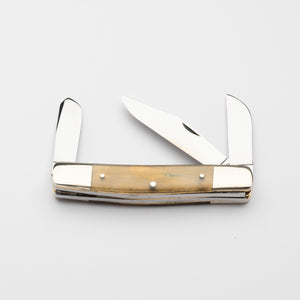Stockman - Triple Blade - Rams Horn Handle
