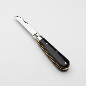 Lambfoot - 63mm Blade - Buffalo Horn Handle with Traditional Workback