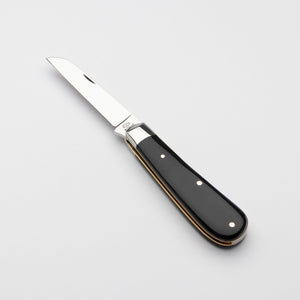 Lambfoot - 63mm Blade - Buffalo Horn Handle