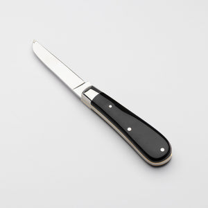 Lambfoot - 63mm Blade - Buffalo Horn Handle