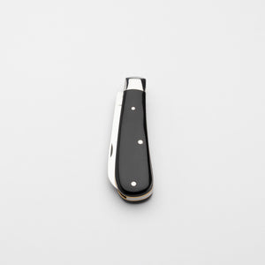 Lambfoot - 63mm Blade - Buffalo Horn Handle