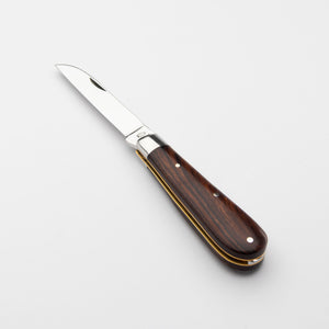 Lambfoot - 63mm Blade - Desert Ironwood Handle with Traditional Workback
