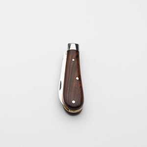 Lambfoot - 63mm Blade - Desert Ironwood Handle with Traditional Workback