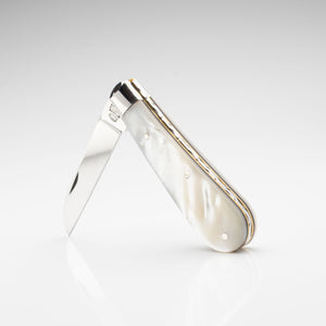 Lambfoot - 63mm Blade - Mother of Pearl Handle with Traditional Workback