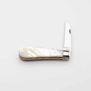 Lambfoot - 63mm Blade - Mother of Pearl Handle with Traditional Workback