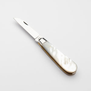 Lambfoot - 63mm Blade - Mother of Pearl Handle with Traditional Workback